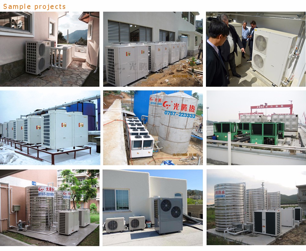 R32 DC inverter heat pump installed at a residential project