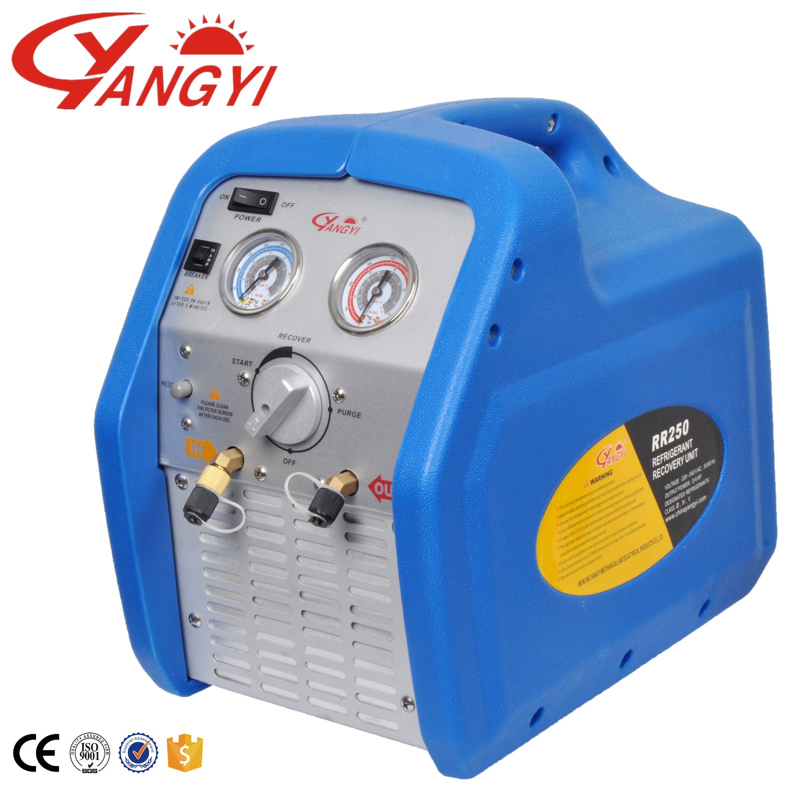 R32 Refrigerant Recovery machine 3/4 HP Car Air Condition machine for other refrigeration - Image 3