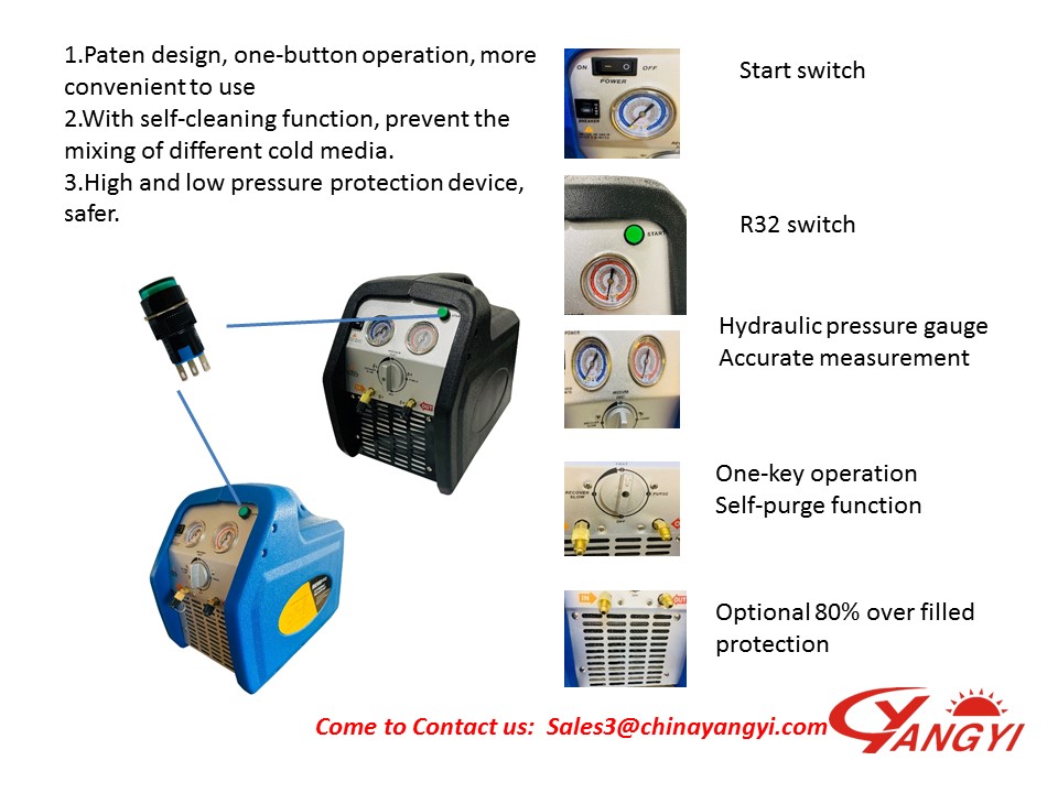 User interface showing pressure gauge and control switches