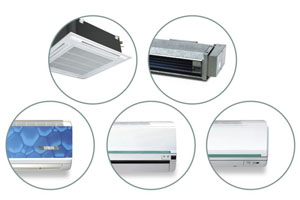 R410A R22 Triple DC Inverter Air Conditioner