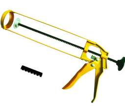 Ratchet Rod Caulking Gun