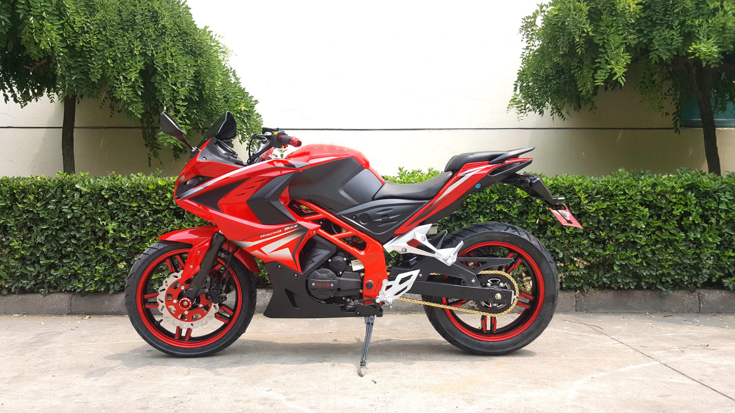 High-Performance Racing Motorcycle