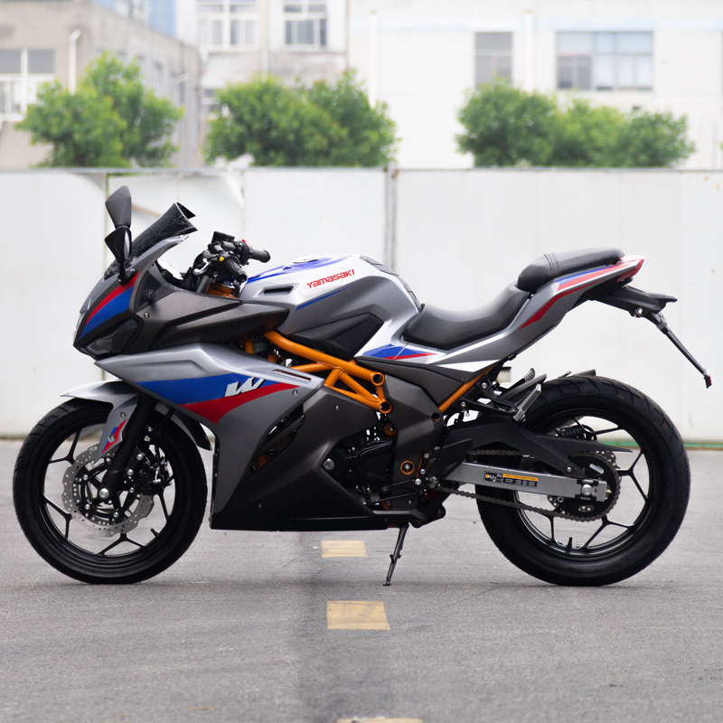 High-Performance Racing Motorcycle