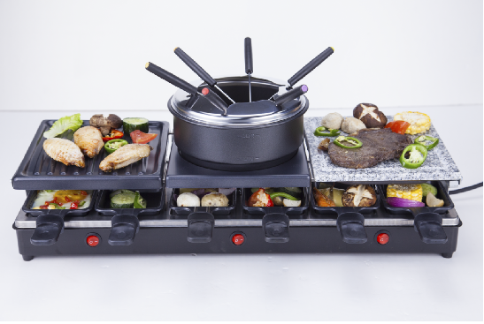 Raclette grill and fonue Food processor - Image 2