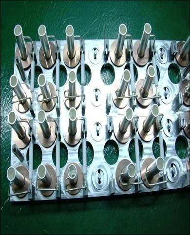 Radio Tube Array with Sockets