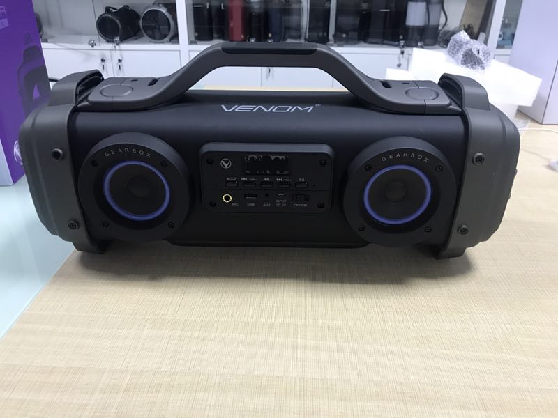 Portable Bluetooth Speaker with Dual Drivers