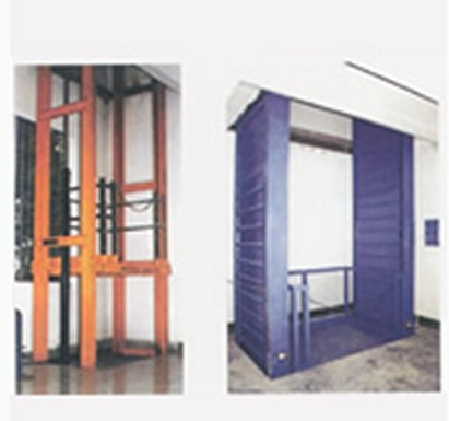 Rail-Guided Vertical Lift Platform