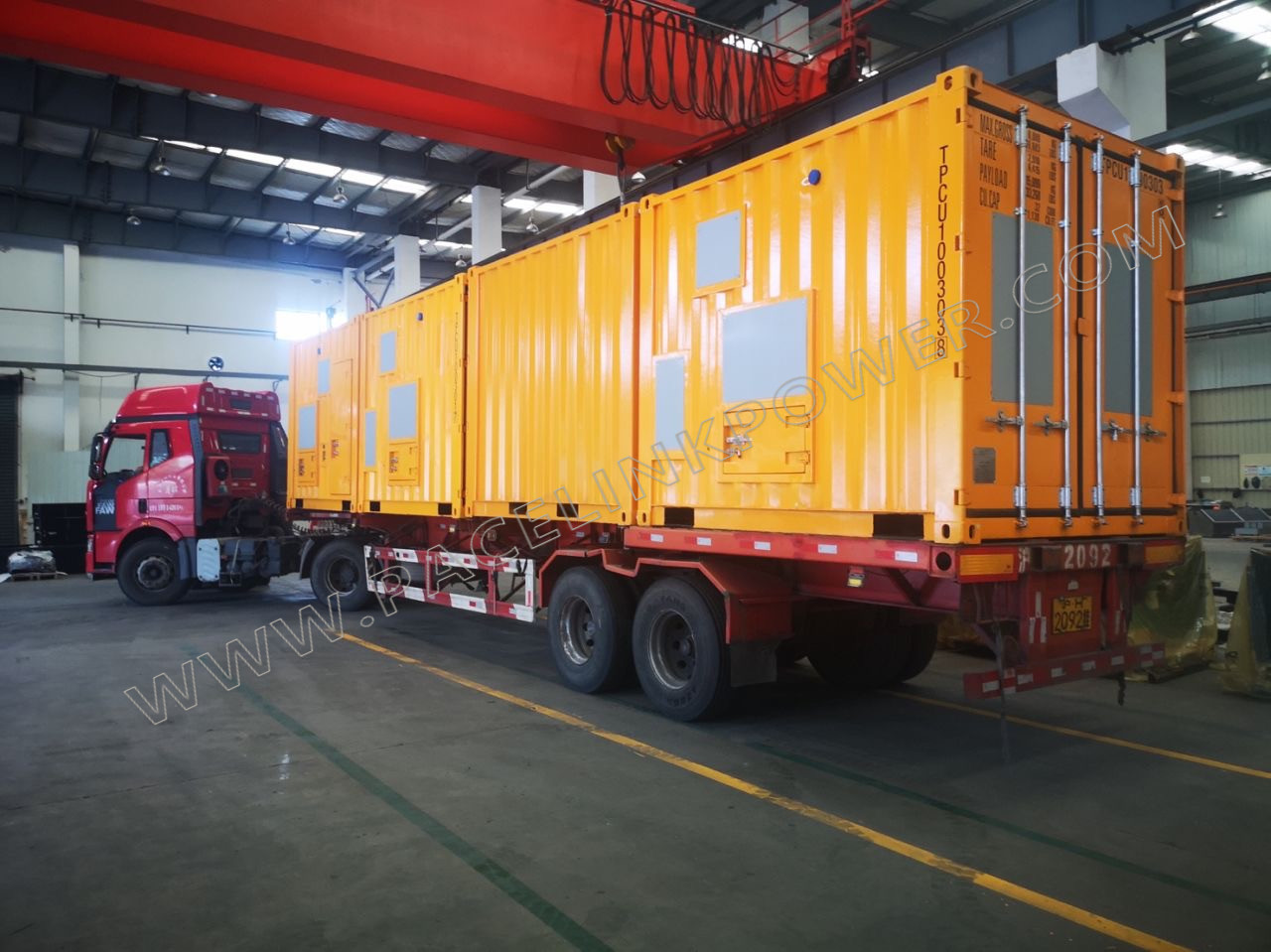Containerized Diesel Generator Set, 160 kVA, Railway Application