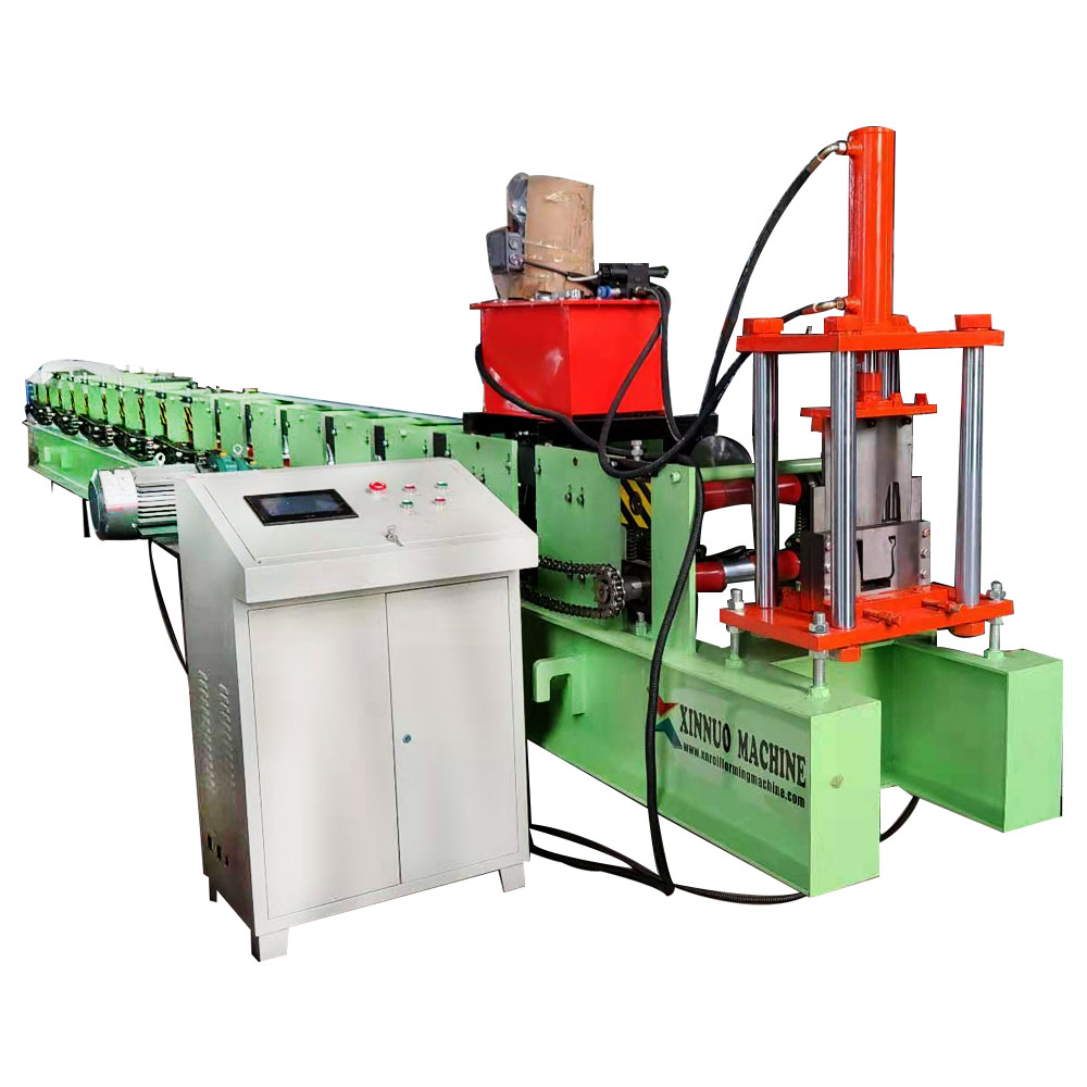 rain gutter making machine automatic round steel gutter downpipe machine - Image 3