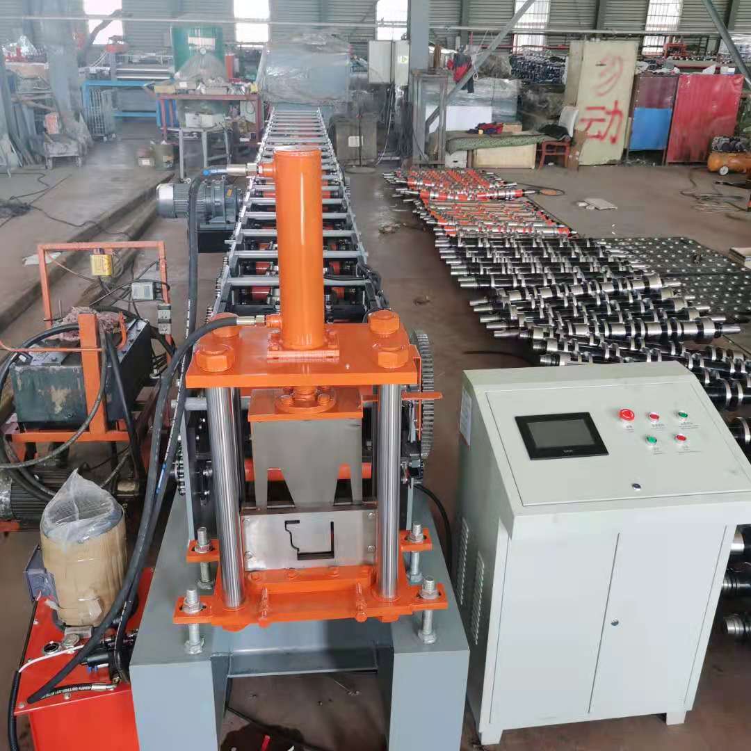 Round Steel Gutter and Downpipe Forming Machine