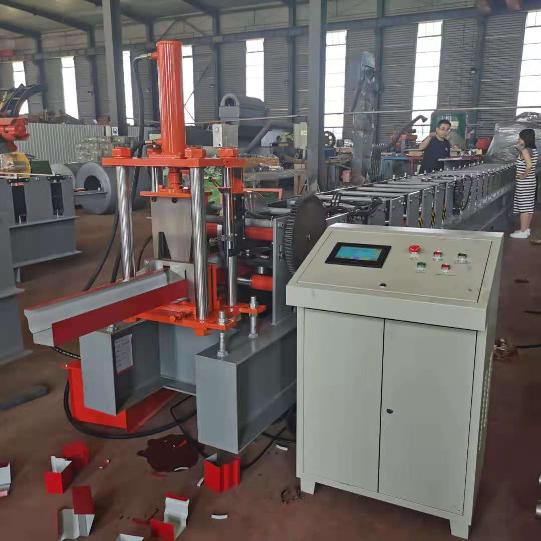 rain gutter making machine for sheet metal profiles gutter machines for sale - Image 3