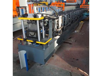 Rain gutter metal profile making roll forming machine - Image 3