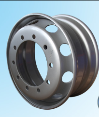 Steel Tubeless Truck Wheel Rim