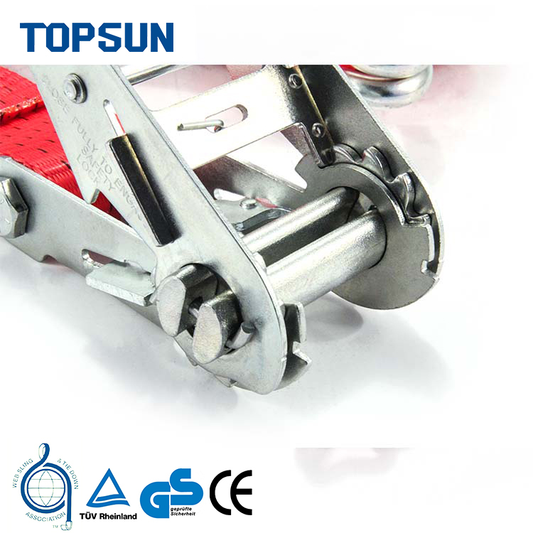 Heavy-Duty Ratchet Tie-Down Strap