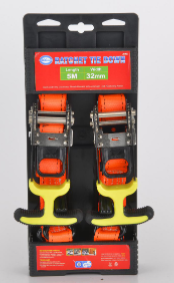 Cargo Securing Ratchet Tie-Down Strap