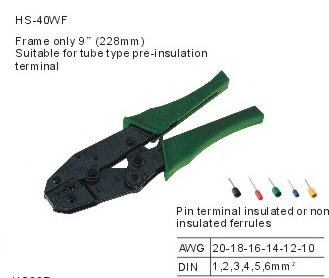 Ratchet Terminal Crimping Tool