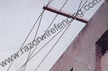 Galvanized Steel Razor Barbed Wire