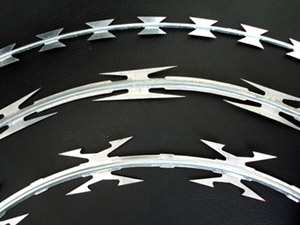 Galvanized Steel Razor Barbed Wire