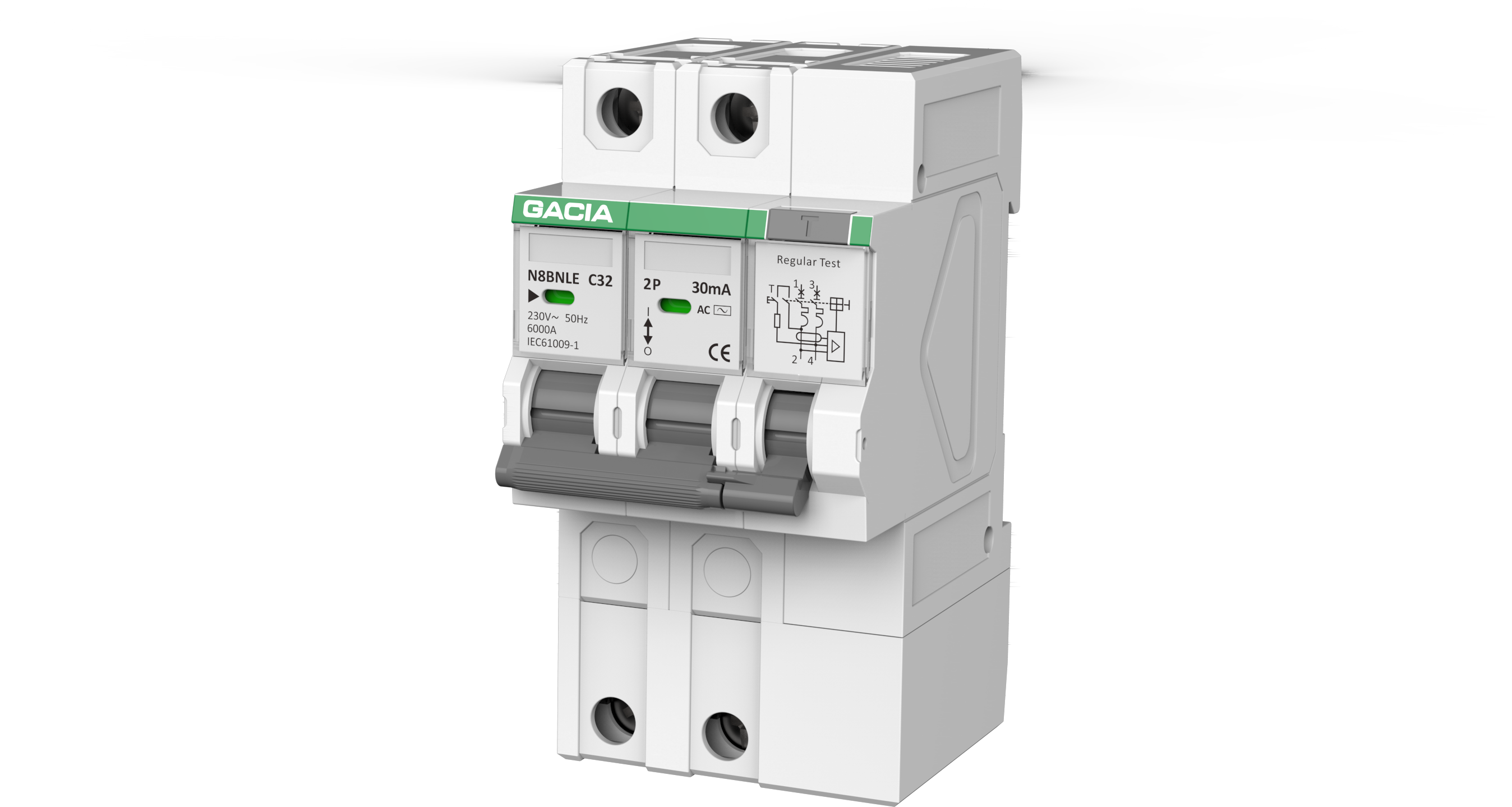 Residual Current Circuit Breaker with Overcurrent Protection