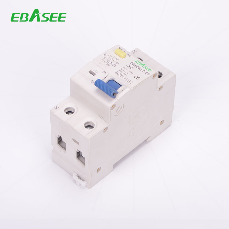 RCBO front view for installation reference