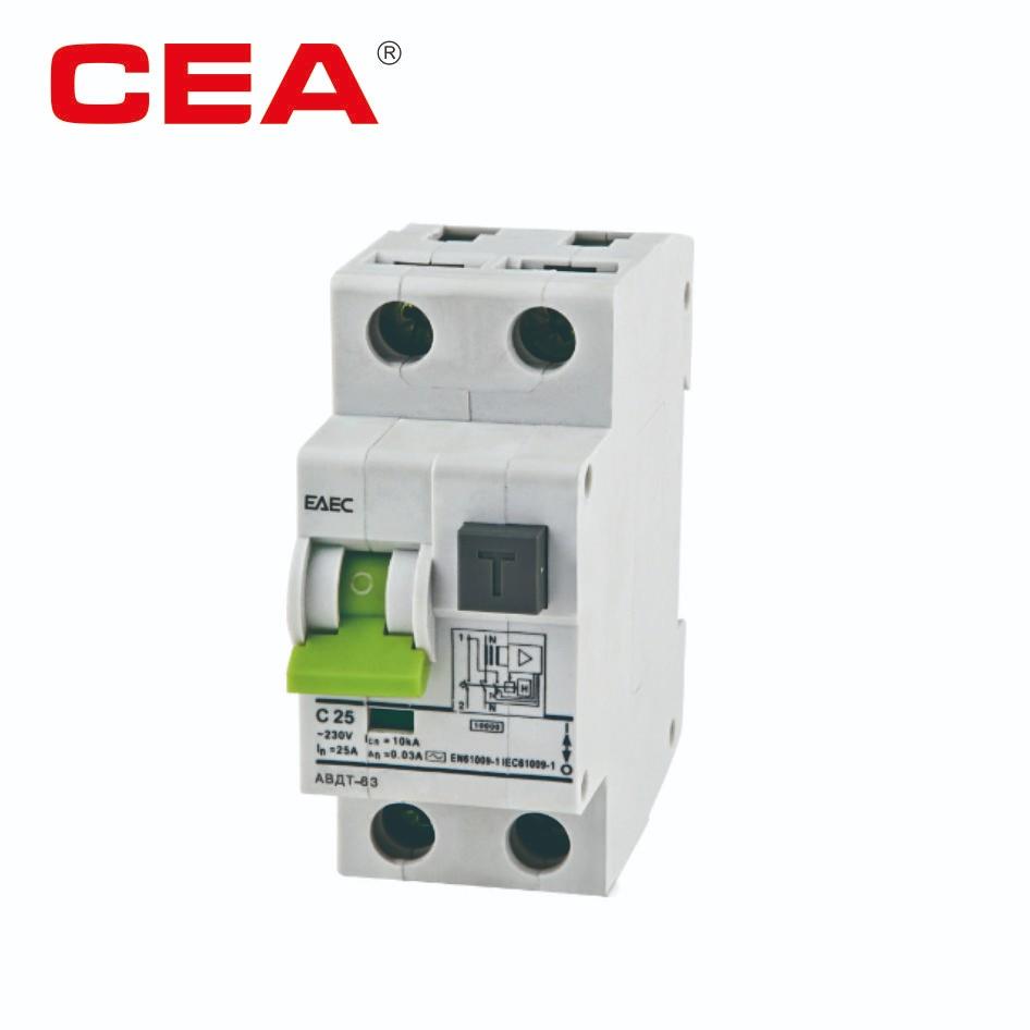 Residual Current Circuit Breaker with Overload Protection