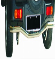 Chrome Vehicle Rear Bumper Guard
