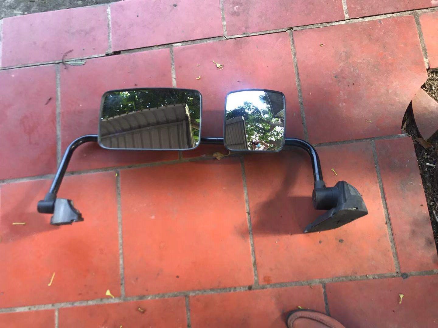 Automotive Dual Mirror Assembly