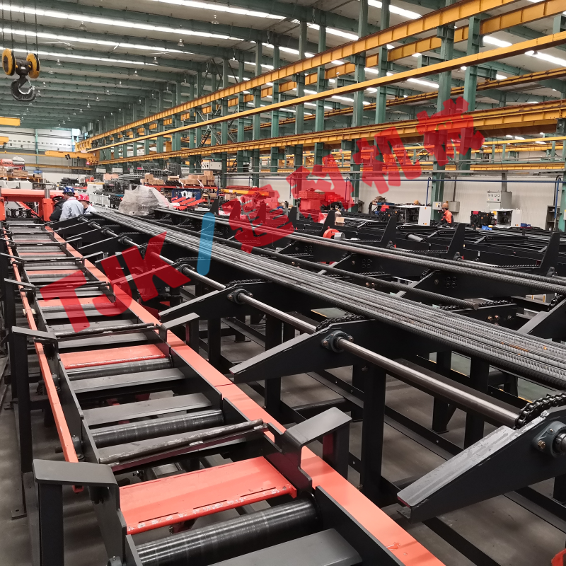 REBAR BAND SAW CUTTING AND THREADING LINE JQTS600 - Image 2