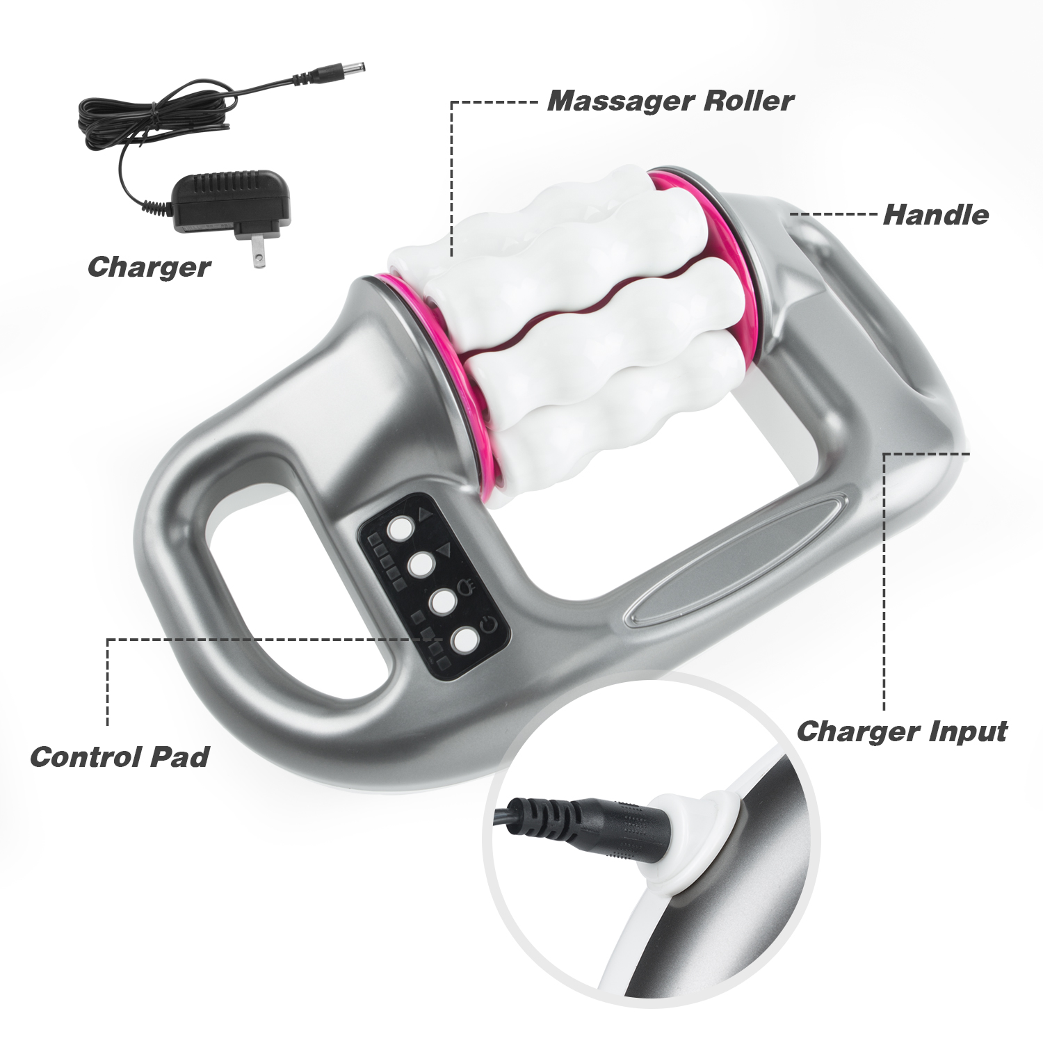 Rechargeable Electric Rolling Body Massager