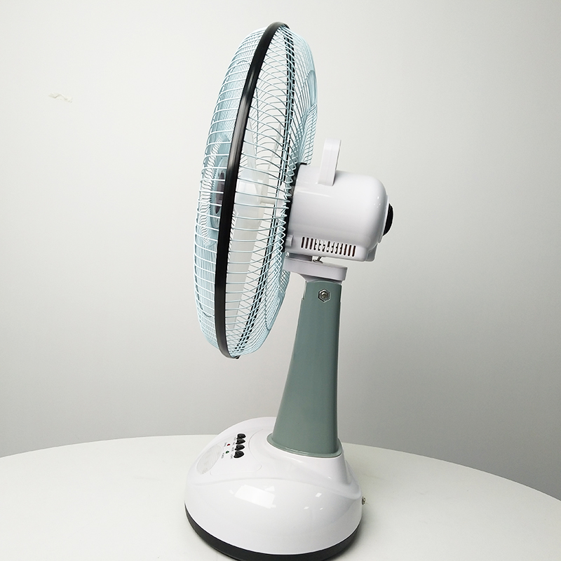 Solar Powered Rechargeable Table Fan