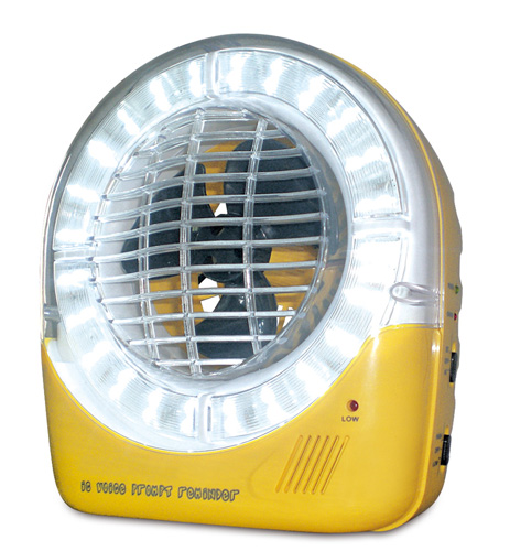 Rechargeable Portable LED Desk Fan