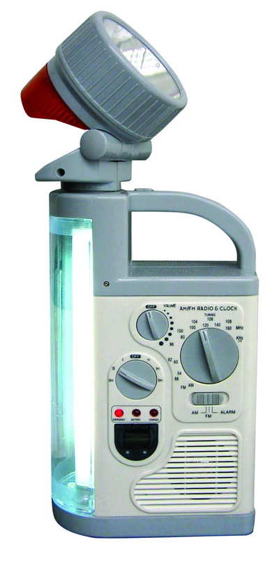 Multifunction Emergency Lantern with AM/FM Radio