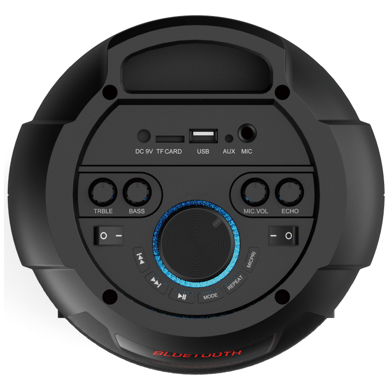Portable Rechargeable Bluetooth Trolley Speaker with USB