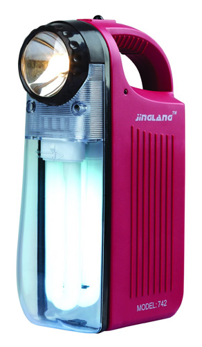 Rechargeable Portable LED Lantern with Fluorescent Tube