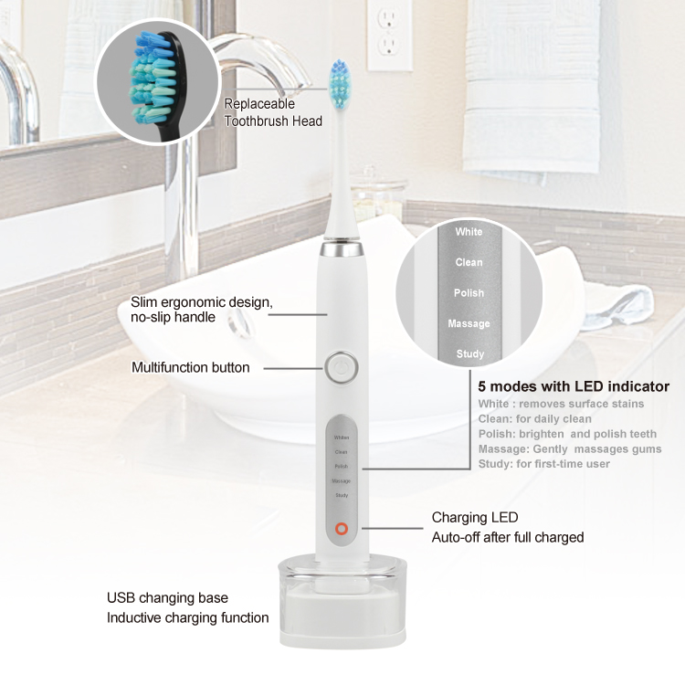 RECHARGEABLE SONIC TOOTHBRUSH - Image 2