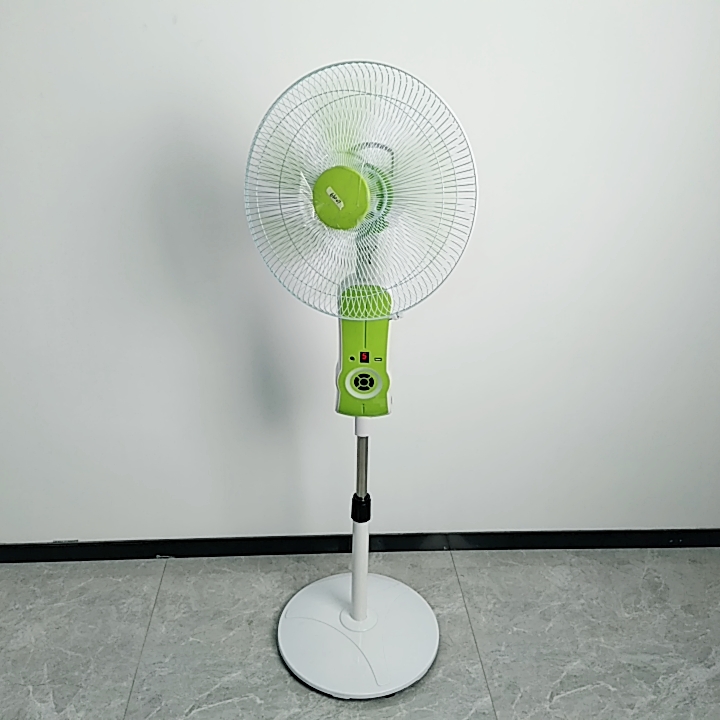 Rechargeable stand fan with LED light - Image 2