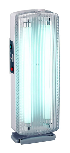 Rechargeable Wall Mountable Lantern with Fluorescent Tubes