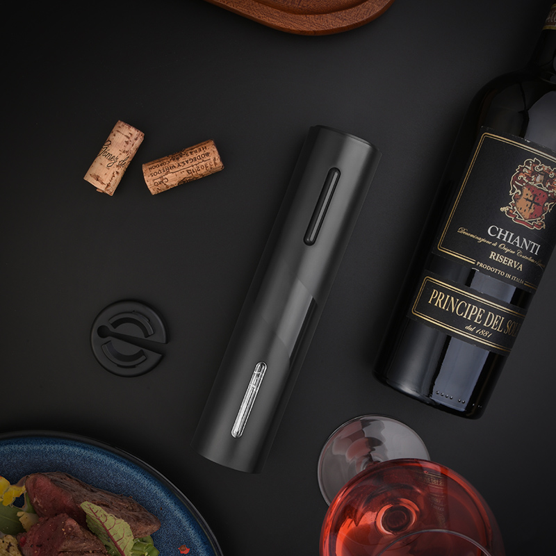Rechargeable Electric Wine Opener with Foil Cutter