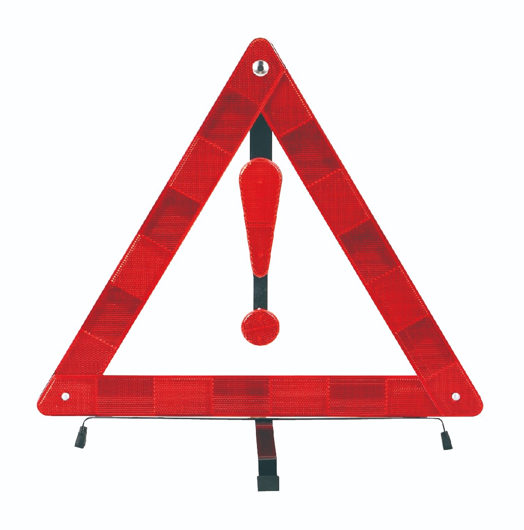 Reflective triangle warning sign car emergency traffic  warning triangle - Image 2