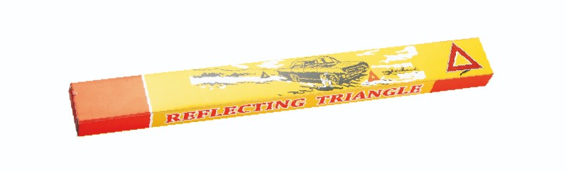 Foldable Reflective Warning Triangle for Vehicle Emergencies