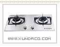 Stainless Steel Two-Burner Gas Cooktop