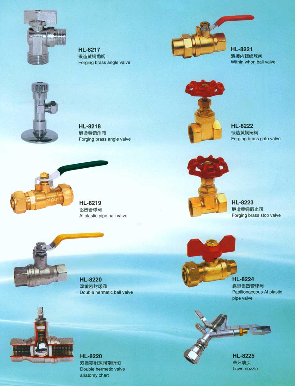 Forging Brass and Aluminum Valves with Lawn Nozzle