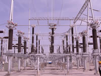 High-Voltage Electrical Substation