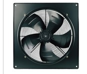 Axial Ventilation Fan with Square Mounting Plate