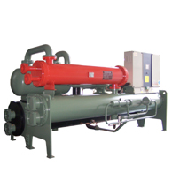 Industrial Water Chiller with Shell and Tube Heat Exchanger