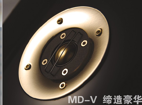 Gold-Plated Faceplate Audio Tweeter