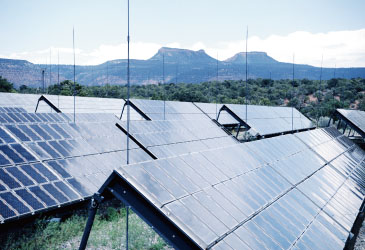 High-Efficiency Solar Panel Array