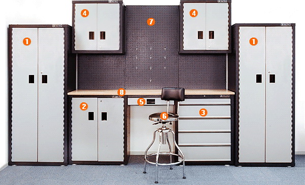 Modular Garage Storage System