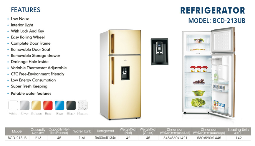 213L Capacity Single Door Refrigerator