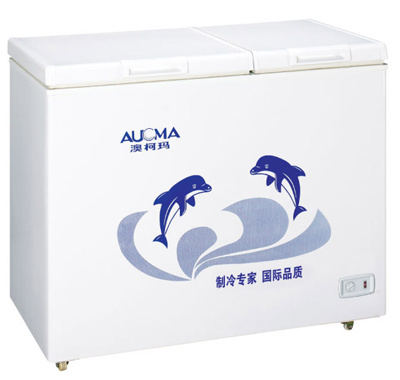 Double Lid Chest Freezer